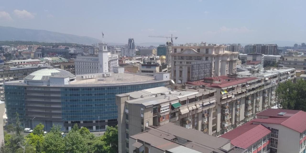 Sky View Luxury Center Skopje Apartments Eksteriør bilde